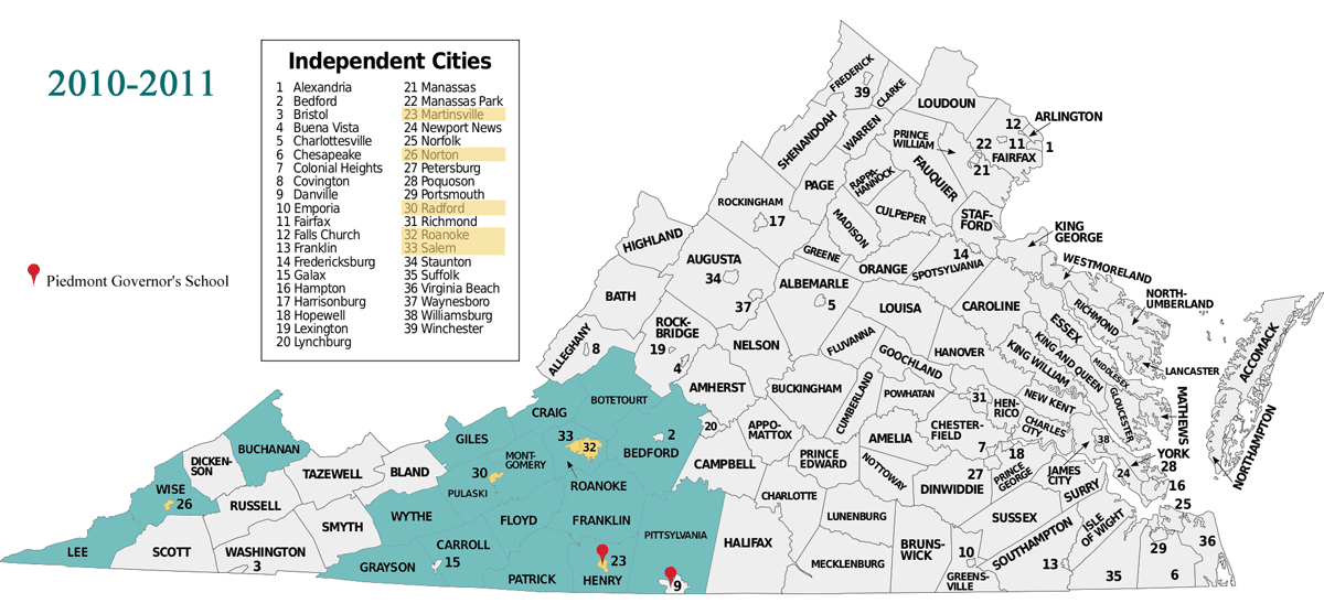 Virginia Map